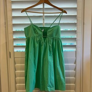 Susana Monaco Green Mini Dress